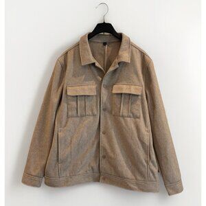 Abbott Elementary Jacket 🎓 Volume 1 Warner‎ Bros Tan Shacket Size L